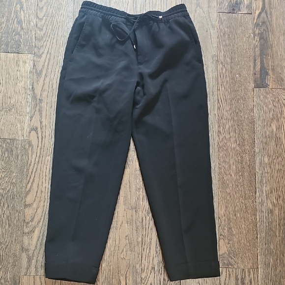 Club Monaco Black Cropped Pants - Picture 4 of 7
